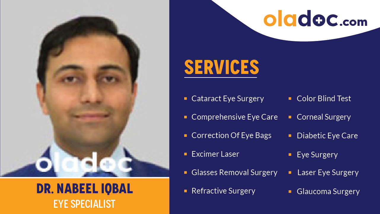 Services provided by Dr.Nabeel Iqbal